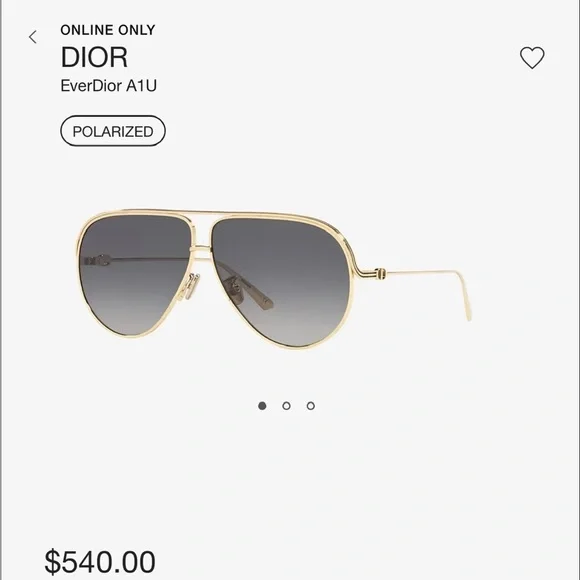 Dior Accessories Dior Everdior Au Polarized Glasses Smoke N